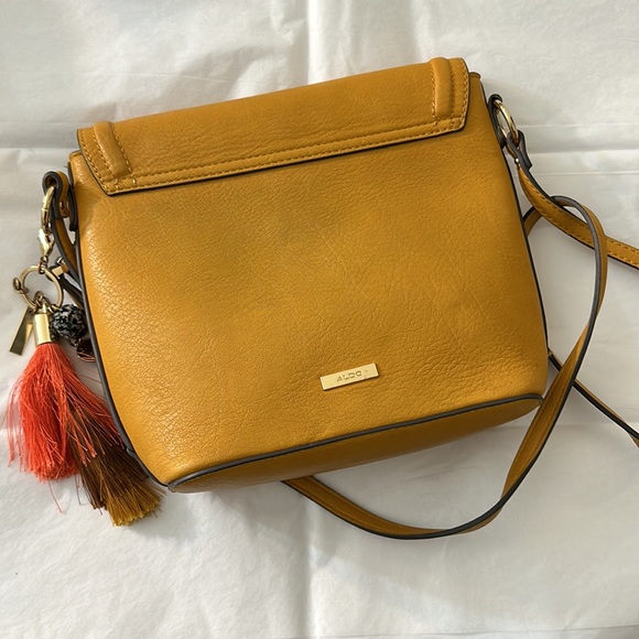 Aldo Yellow Crossbody Bag - Picture 3 of 7